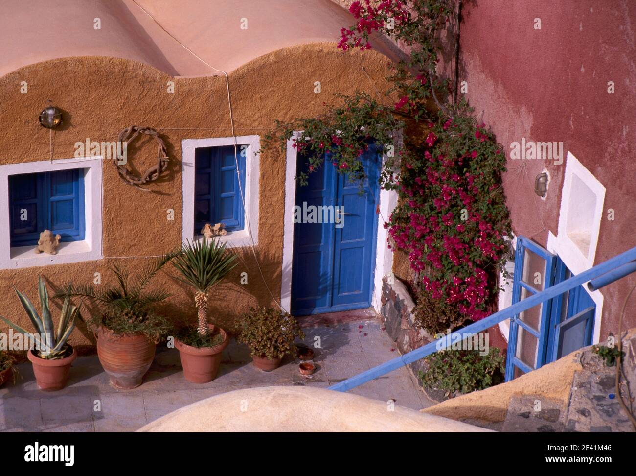 Hausfassade Stock Photo