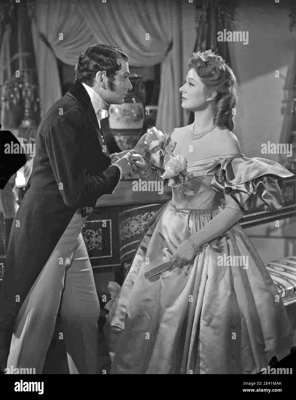 PRIDE AND PREJUDICE 1940 MGM film with Greer Garson and Laurence Olivier Stock Photo