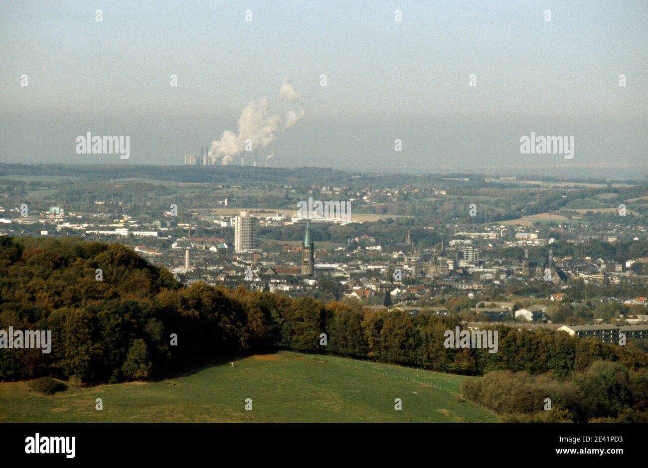 Blick auf Aachen Stock Photo