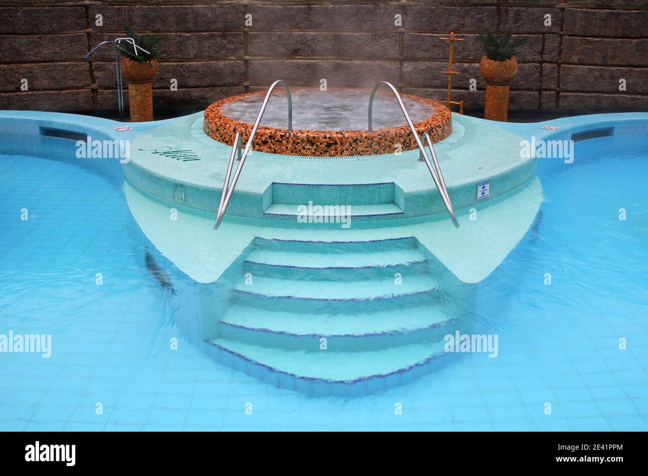 Bathhouses area of Druskininkai recreation and health centre in