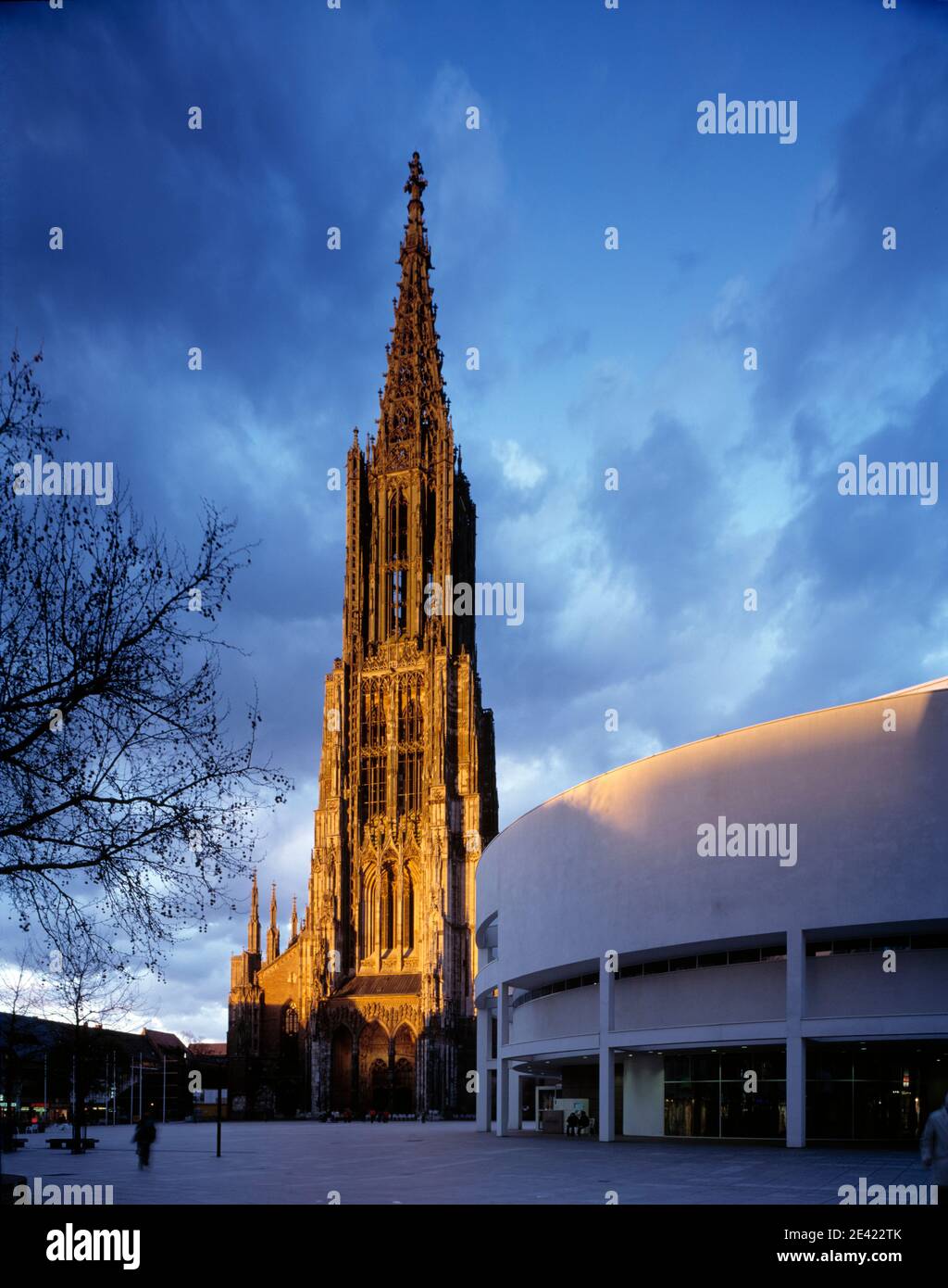 Blick von Westen Stock Photo