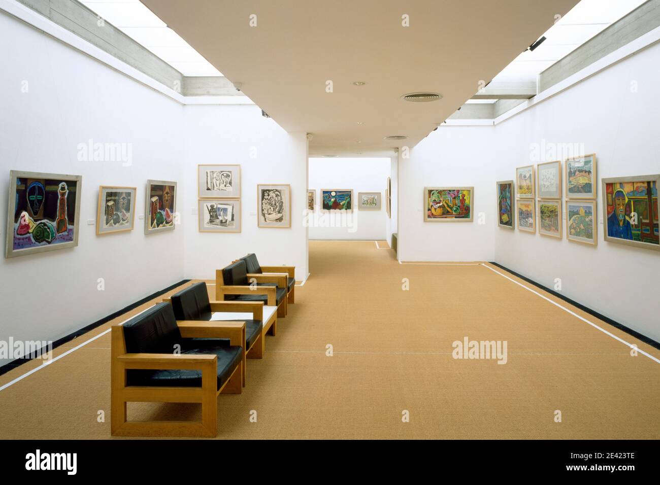 Ausstellungsraum Stock Photo
