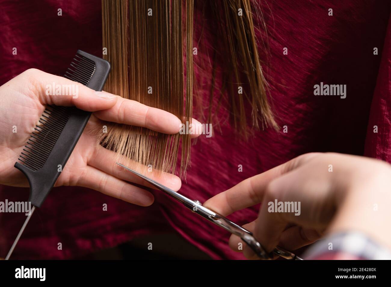 Womens Hairdressing Salon High Resolution Stock Photography And Images Alamy