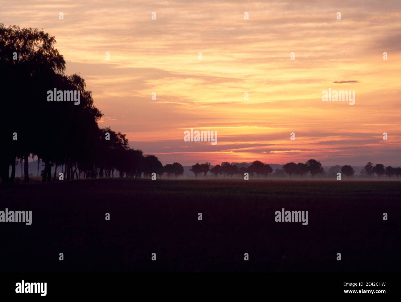 Abendstimmung Stock Photo