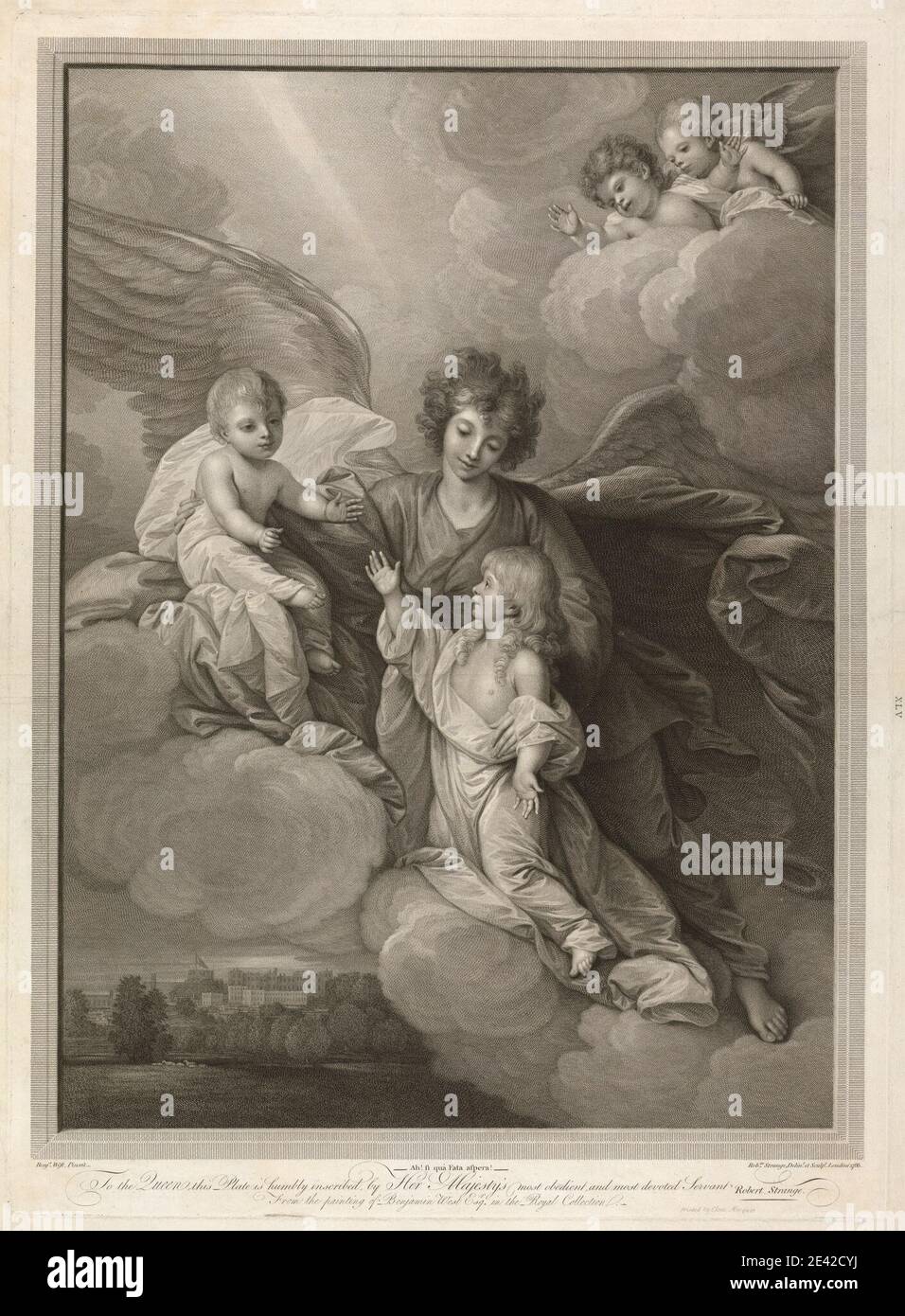 Print made by Robert Strange, 1721â€“1792, British, The Apotheosis of ...
