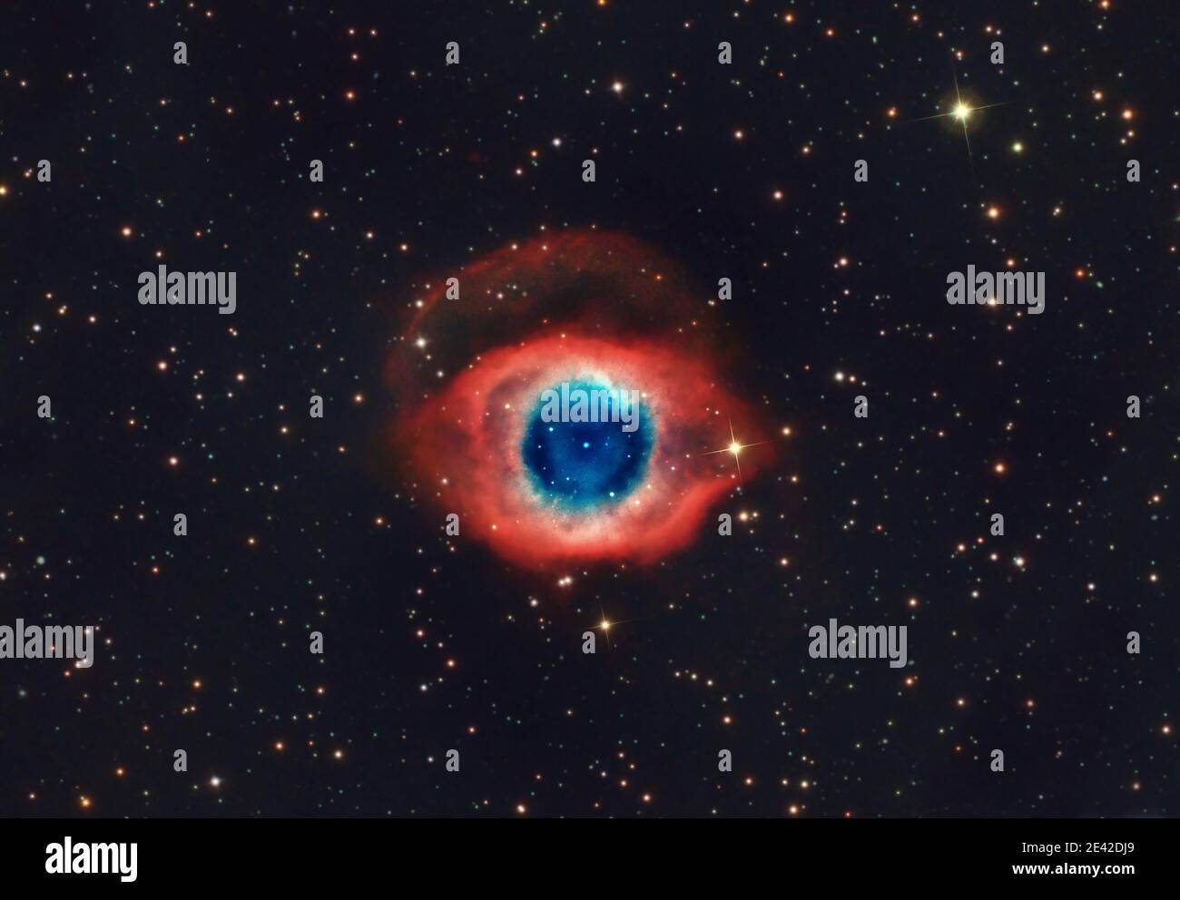 Helix Nebula Stock Photo