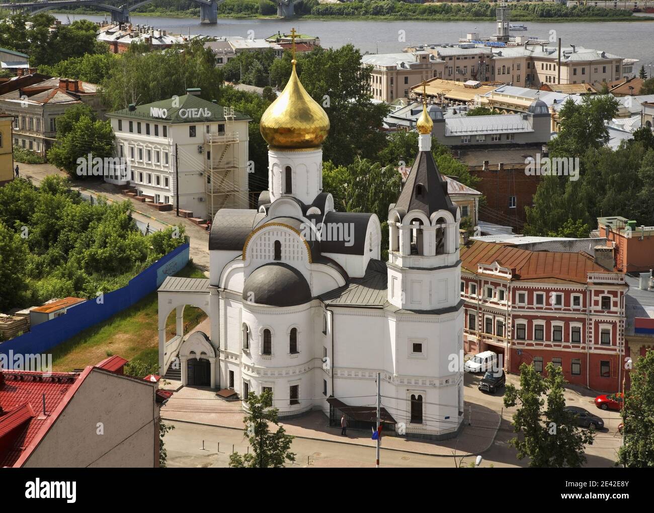 Church of the Kazan Icon of the Mother of God. Russia Stock Photo - Alamy