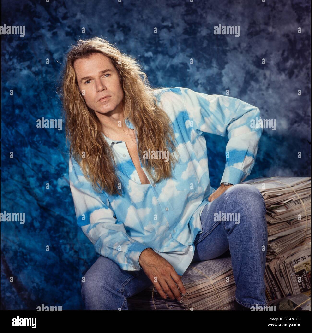 ENSCHEDE, NETHERLANDS, OCT 18, 1997: Guitar player and composer