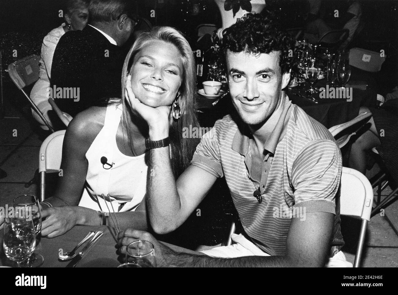 Christie brinkley where Black and White Stock Photos & Images Alamy