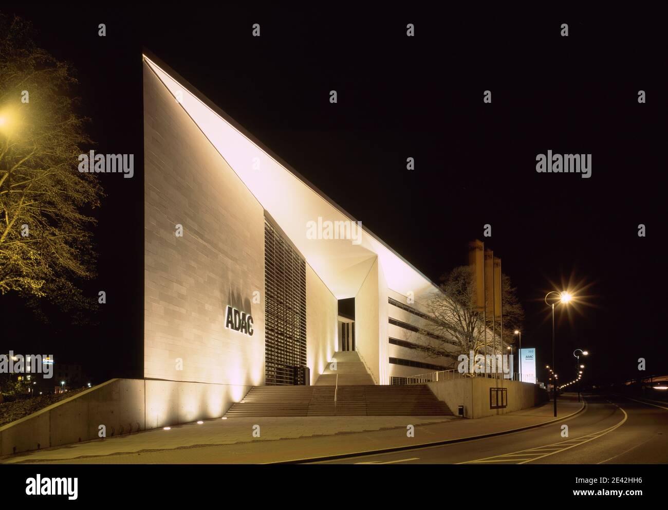 Nordfassade, Nachtaufnahme Stock Photo