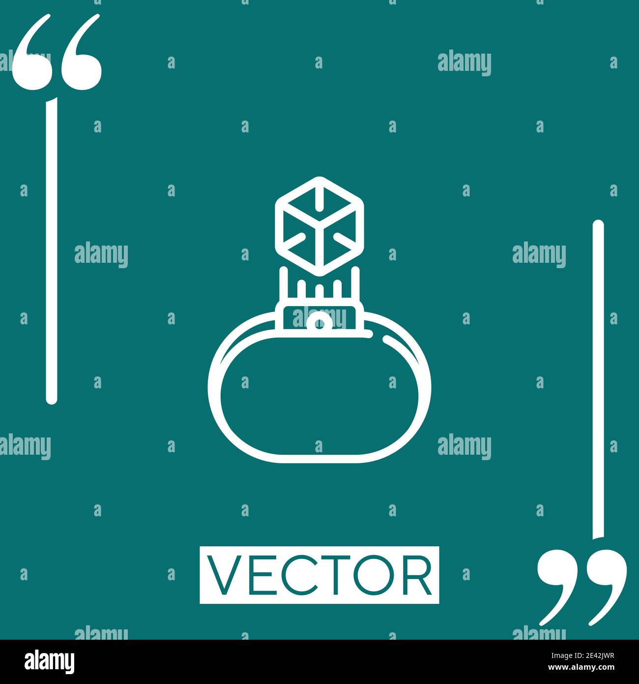smartwatch vector icon Linear icon. Editable stroke line Stock Vector