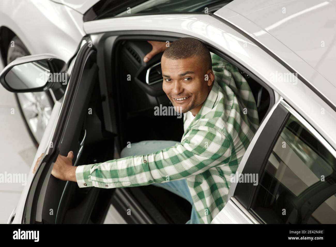 Happy rich man car hi-res stock photography and images - Alamy