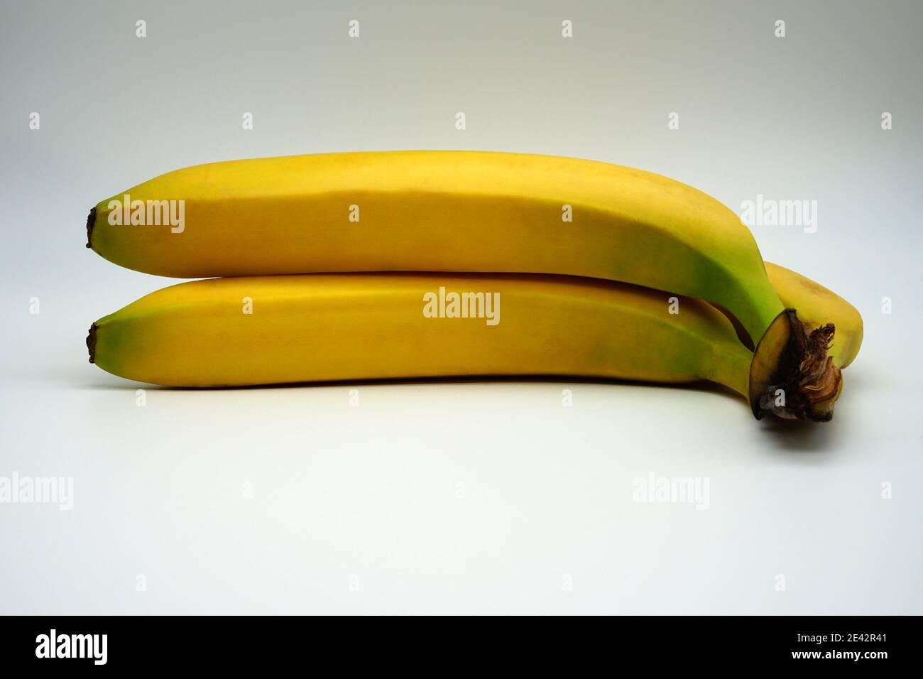 A bunch of ripe bananas ready to eat Stock Photo