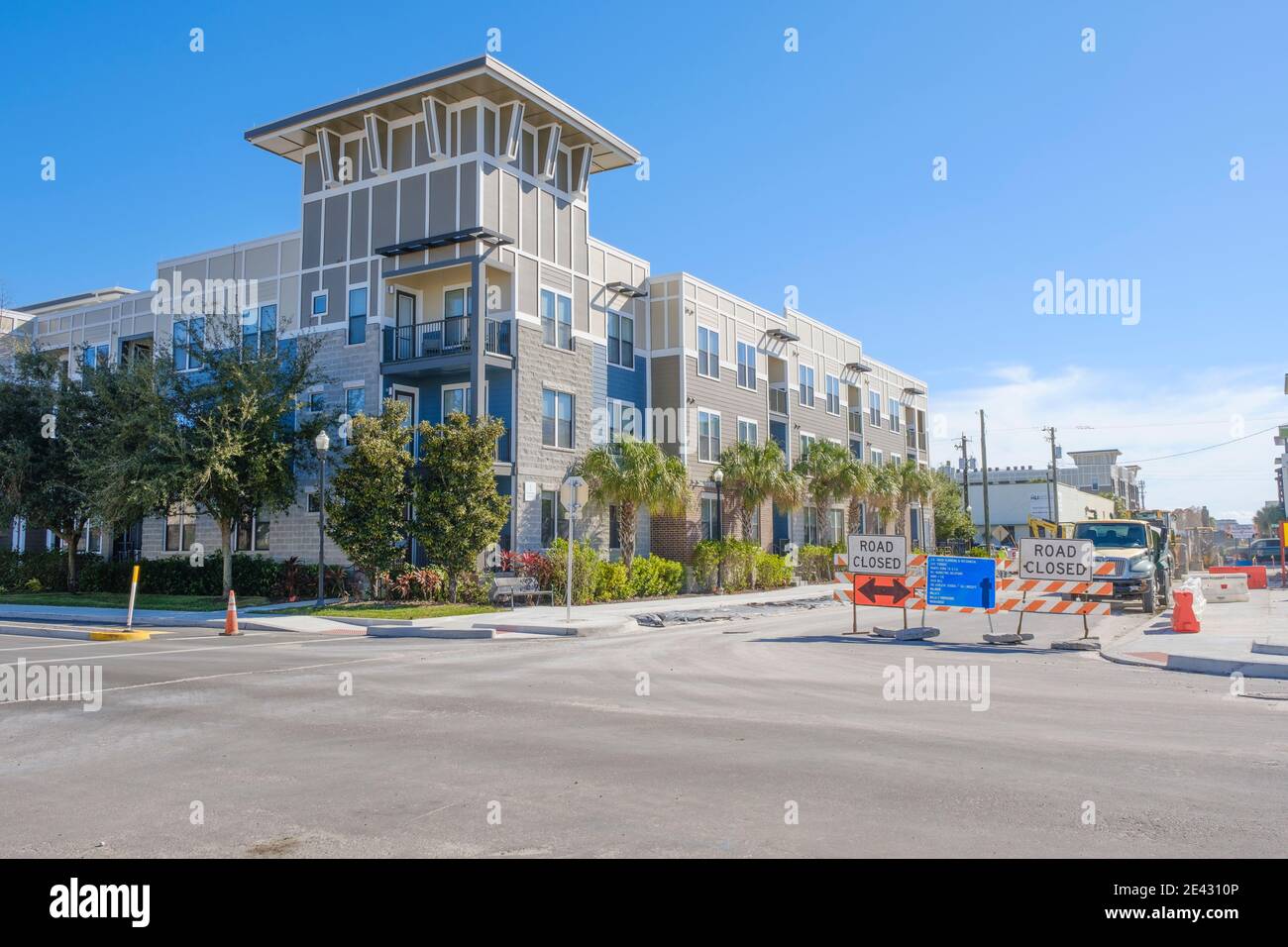 New Apartments Hyde Park, a gentrified neighborhood in, Tampa, Florida