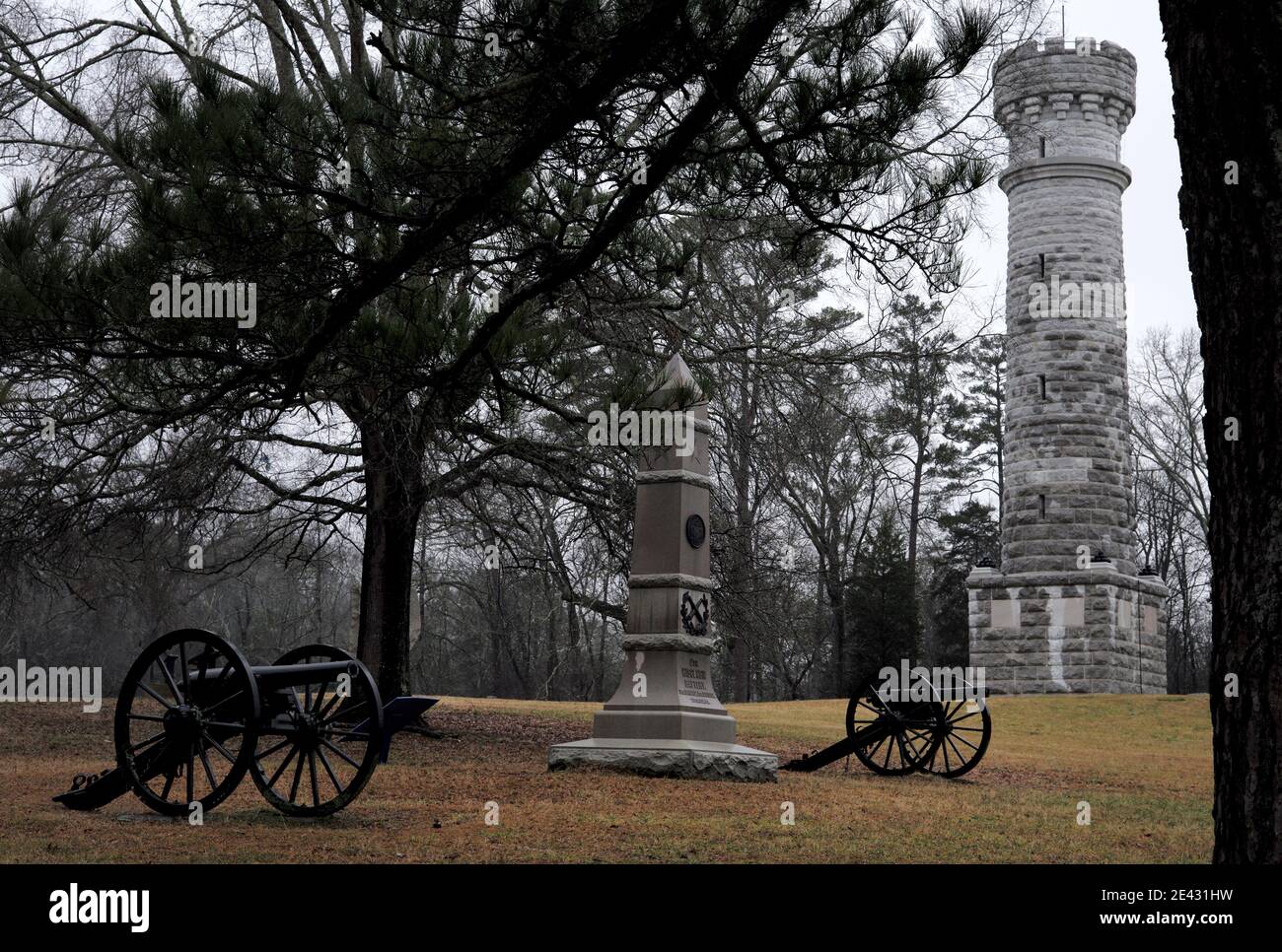 Wilder tower chickamauga battlefield hires stock photography and