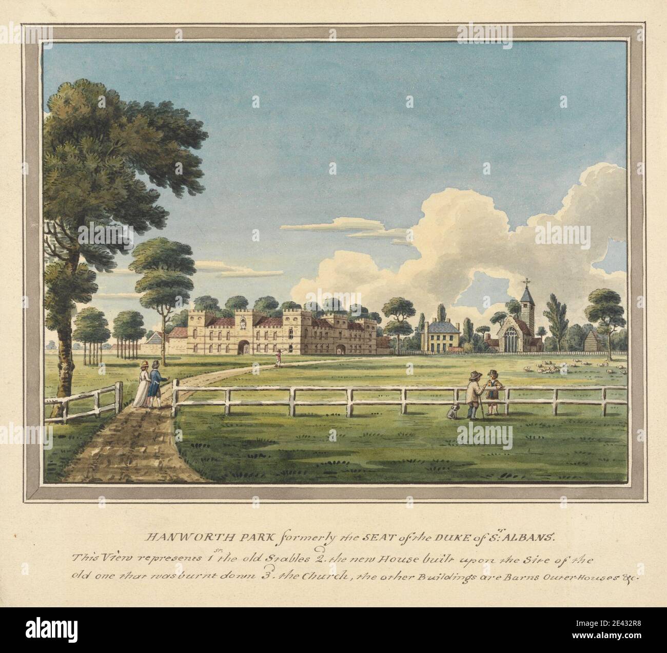 Charles Tomkins, 1757â€“1823, British, Hanworth Park, Middlesex ...