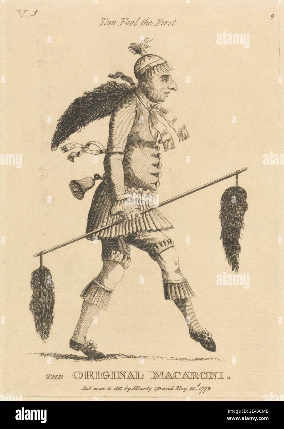 Mary Darly, active 1762 â€“1772, British, The Original. Etching Stock