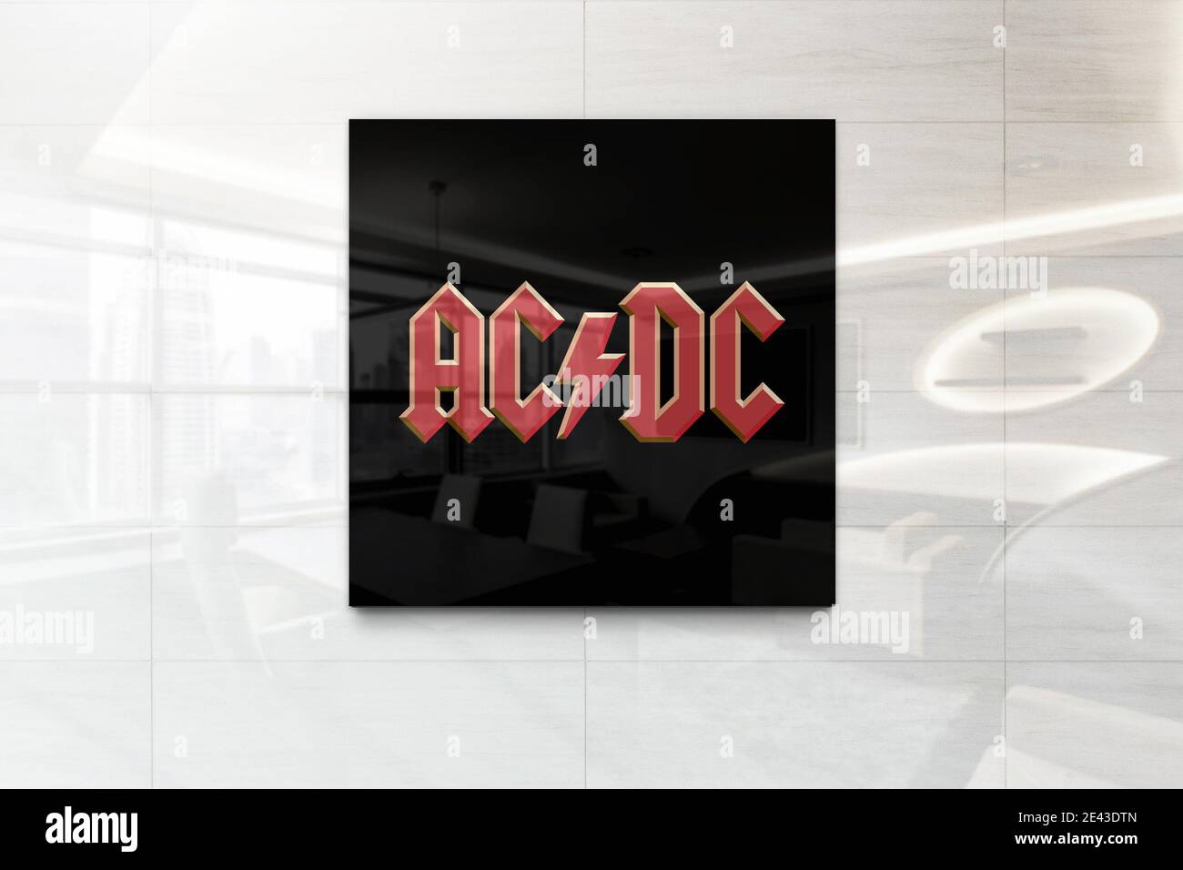 Acdc logo hi-res stock photography and images - Alamy