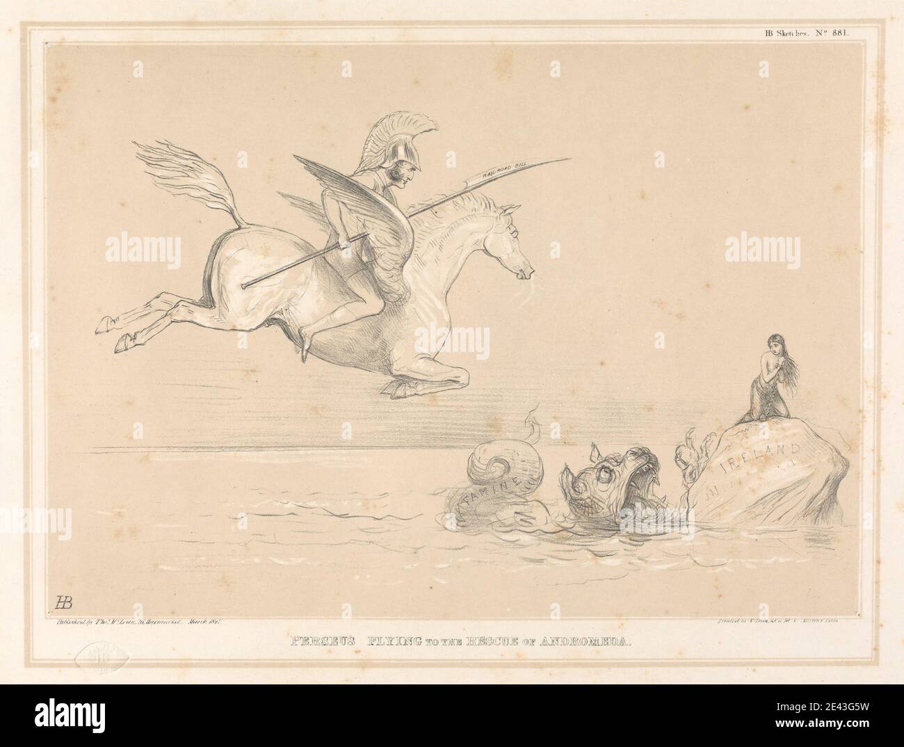 Perseus flying hi-res stock photography and images - Alamy
