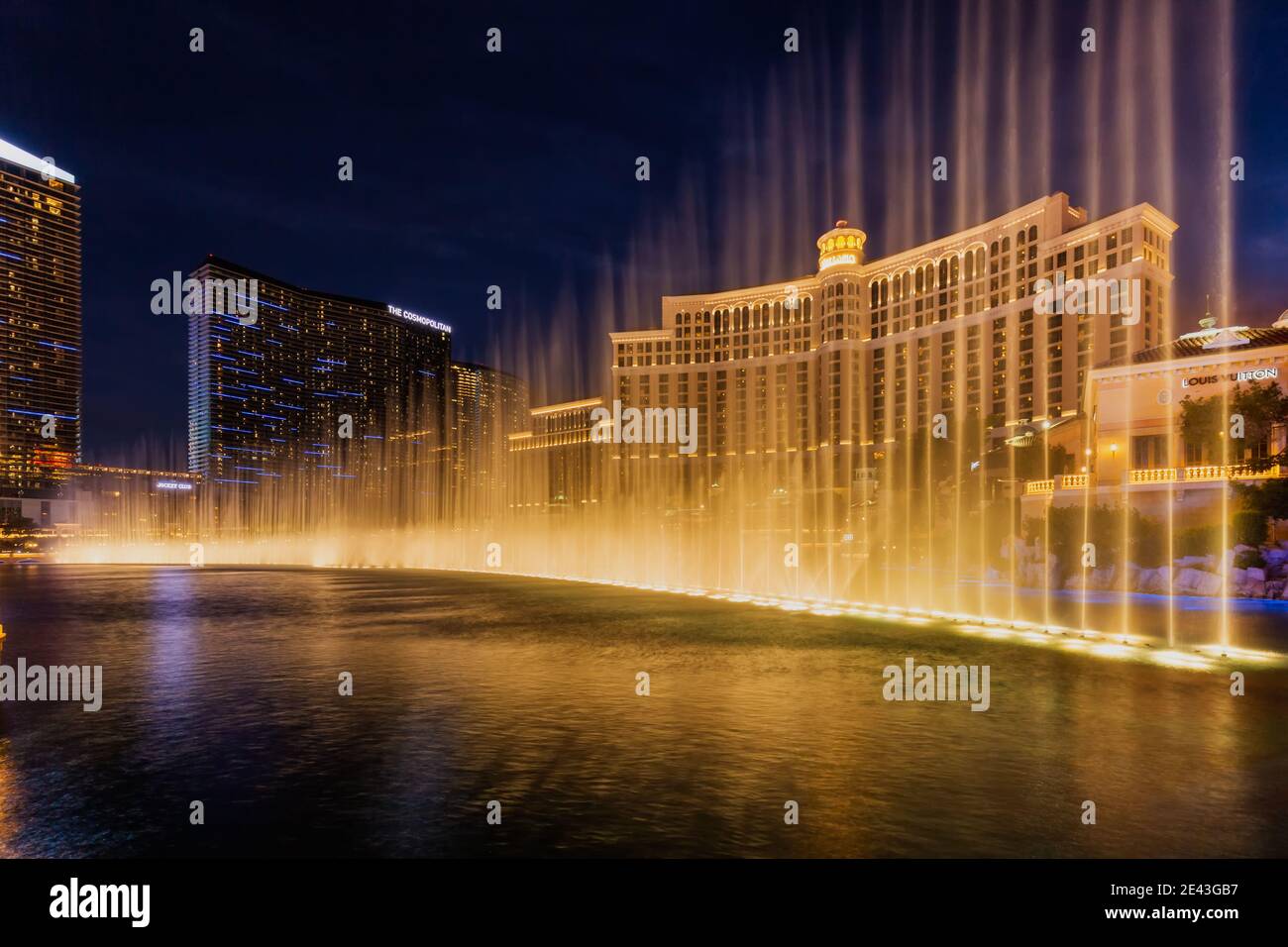 Casino in Las Vegas main attractions Stock Photo