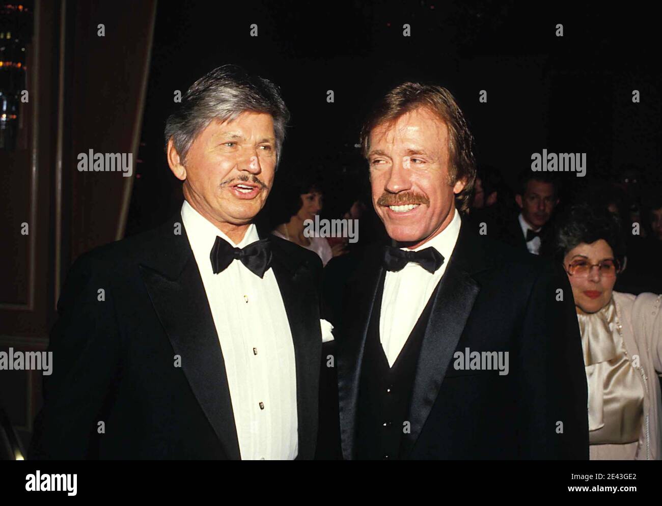 Charles Bronson And Chuck Norris 1986 Credit: Ralph Dominguez ...