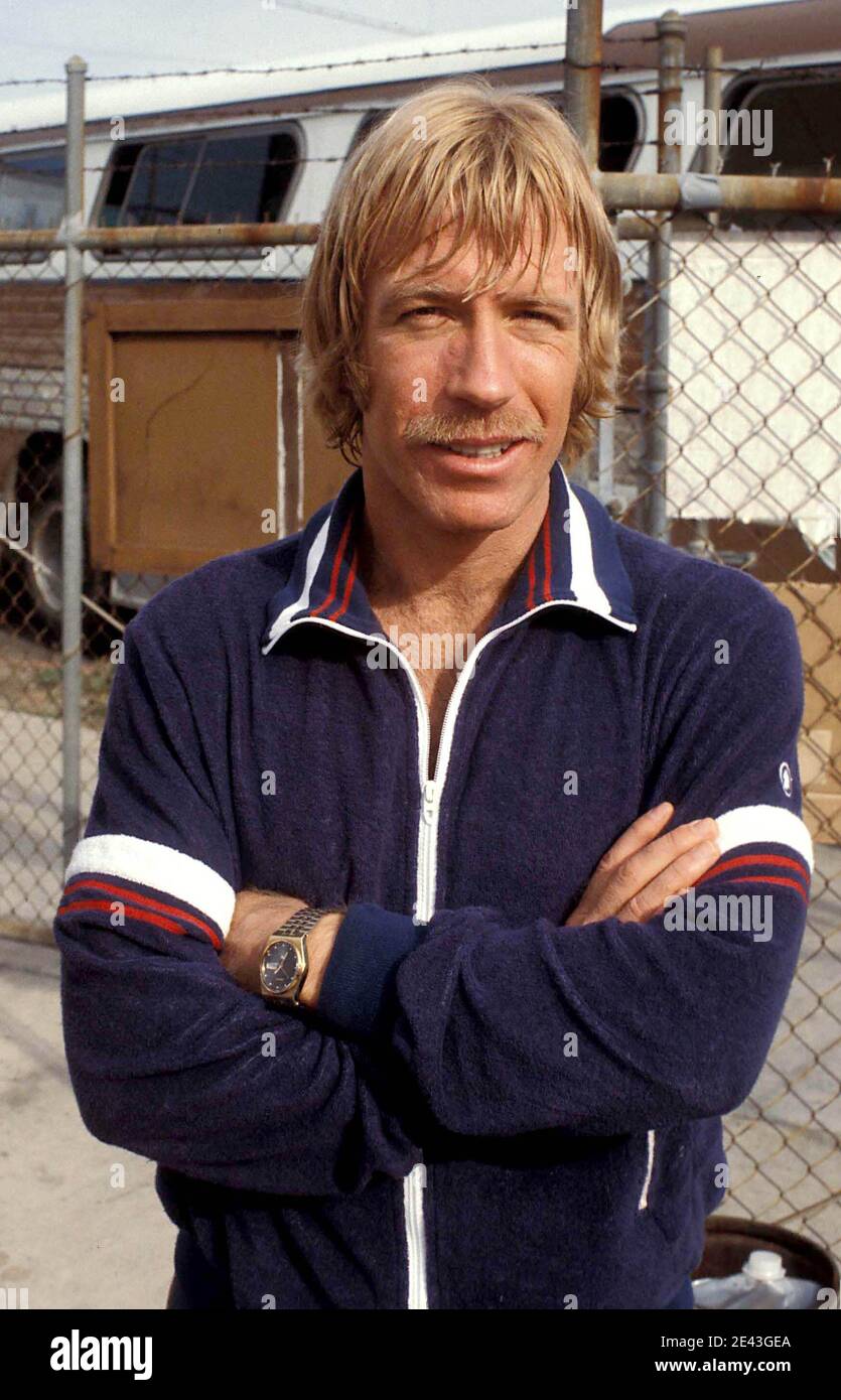 Chuck Norris 1979 Credit: Ralph Dominguez/MediaPunch Stock Photo - Alamy