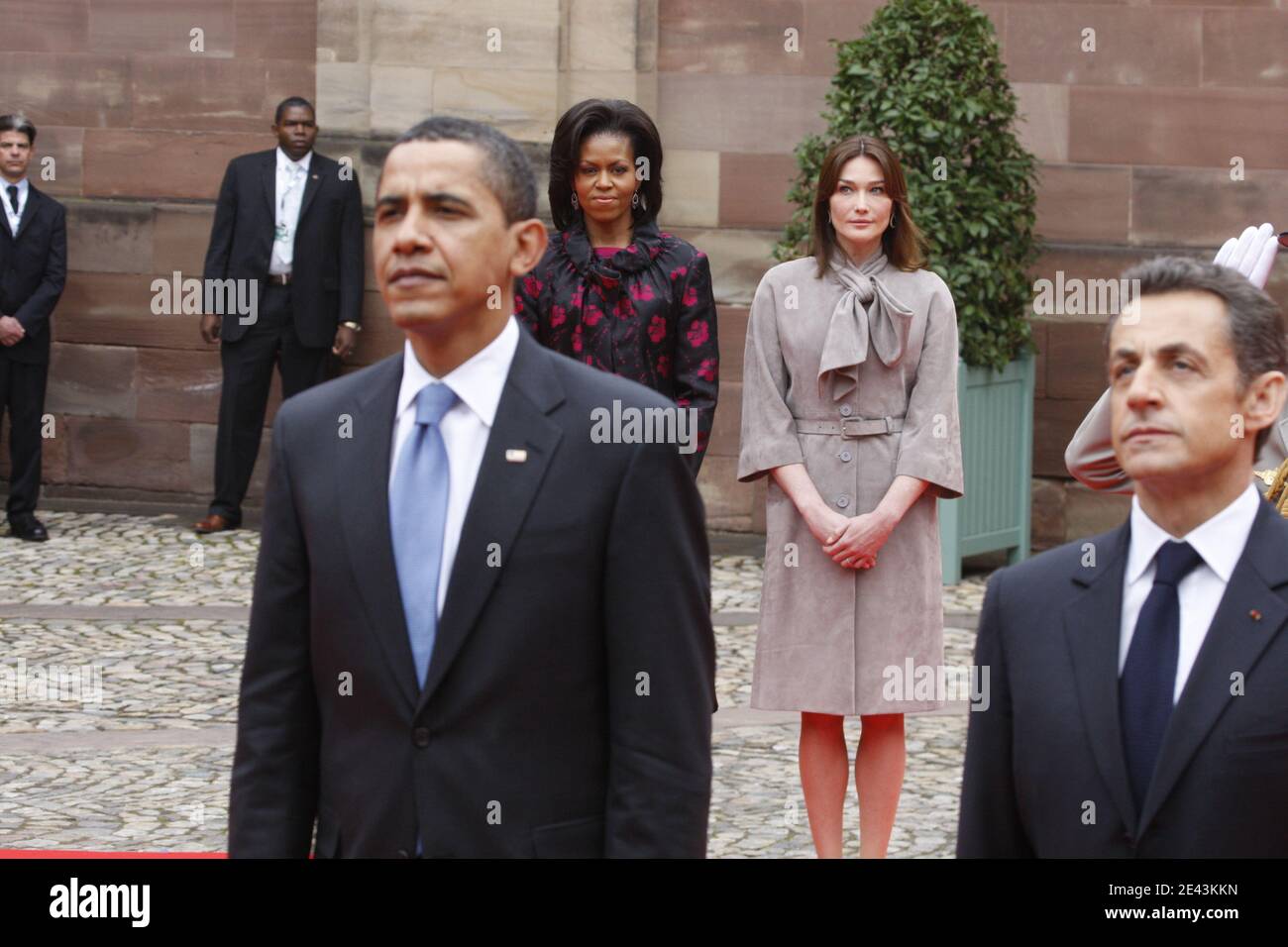 Carla Rohan US President Barack Obama and French President Nicolas Sarkozy are ...
