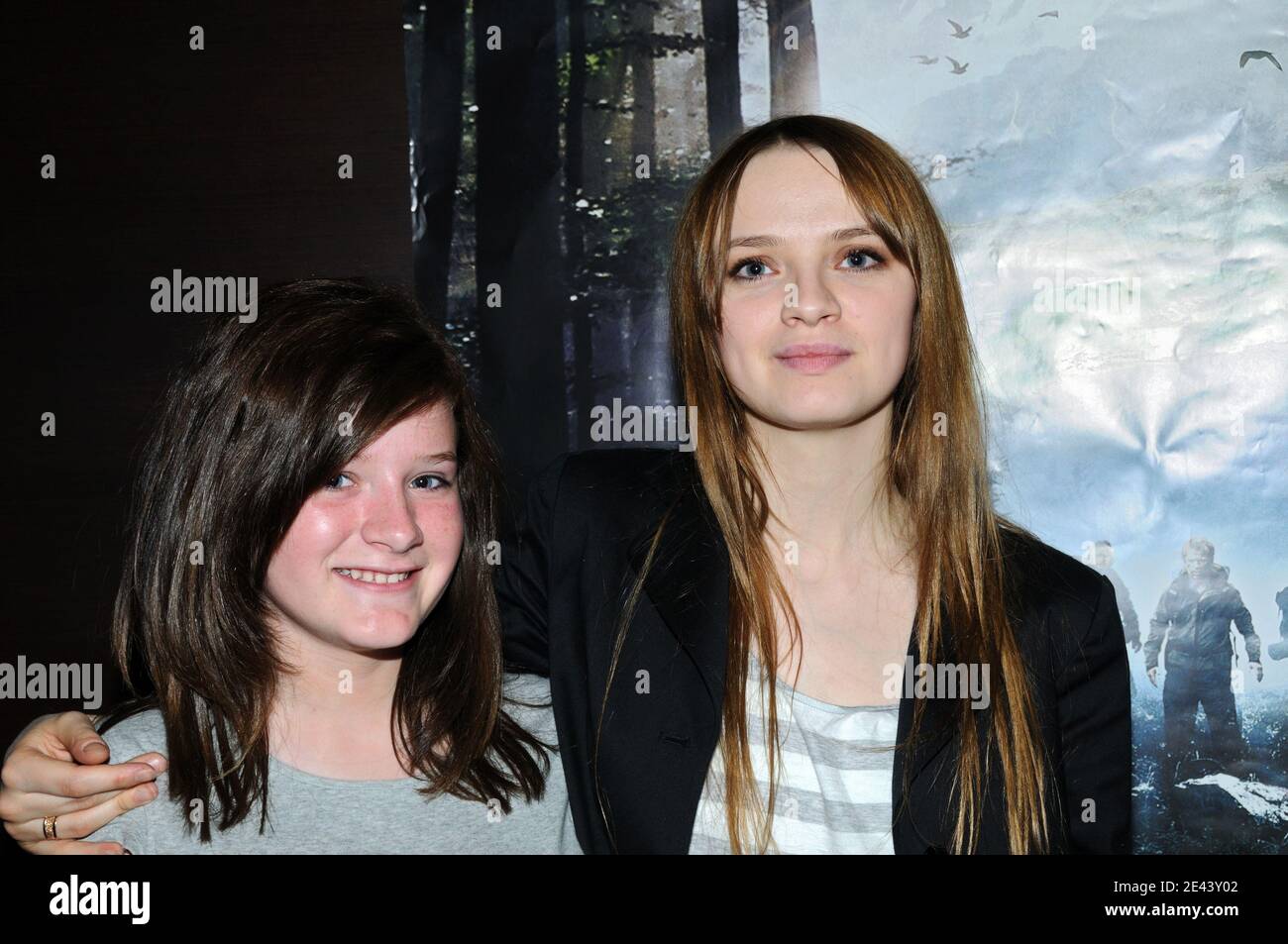 Marion Tournier and Sara Forestier attending the premiere of Humains as part of the Troyes 'Premiere Marche' Film Festival in Troyes, France on April 10, 2009. Photo by Helder Januario/ABACAPRESS.COM Stock Photo