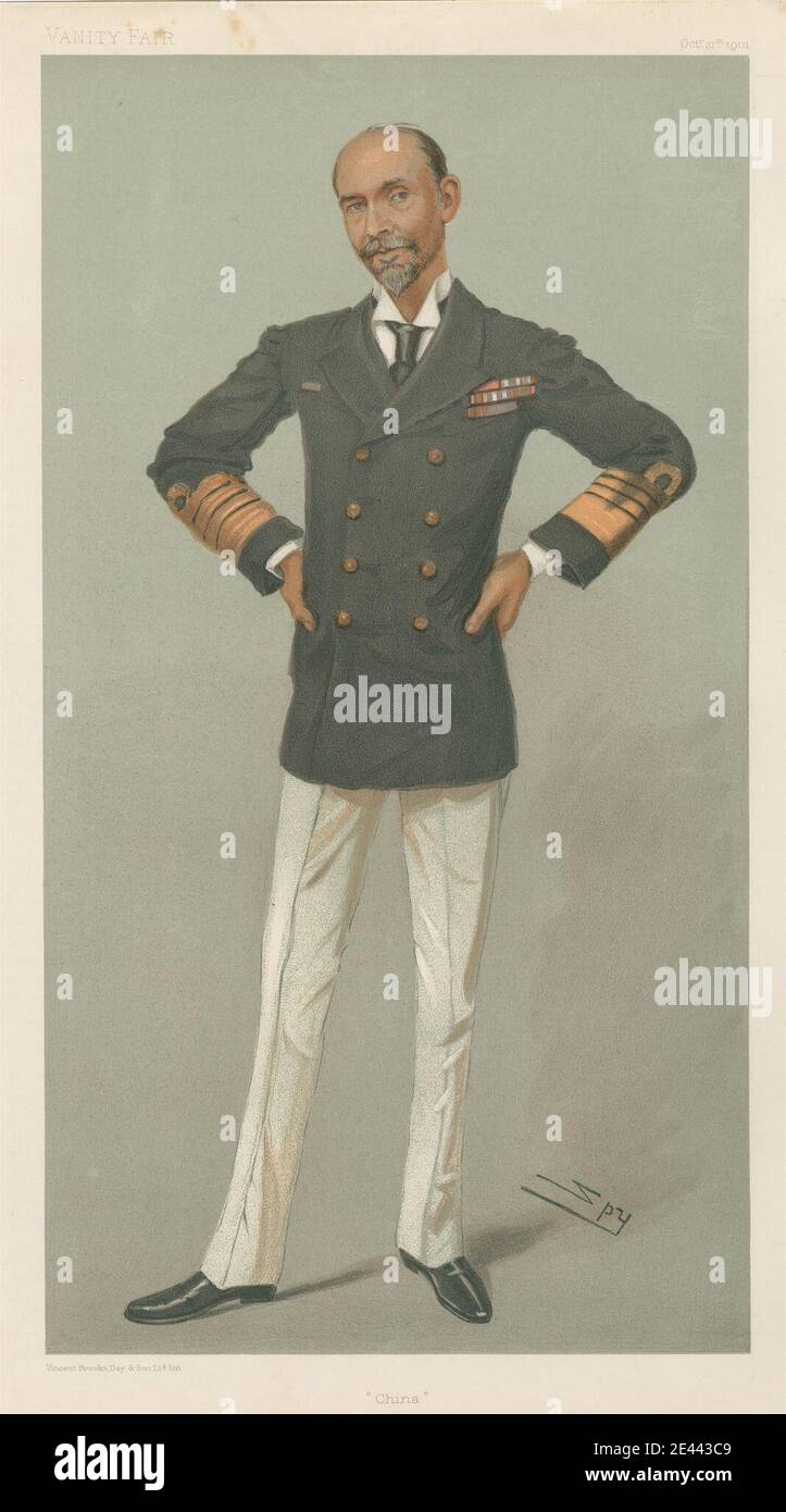 Leslie Matthew 'Spy' Ward, 1851â€“1922, British, Vanity Fair Military and Navy; 'China', Sir