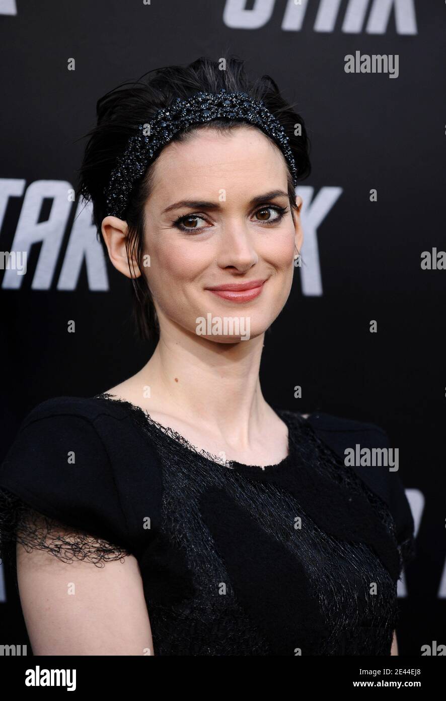 "Winona Ryder attends the premiere of Paramount Pictures ""Star Trek"" held at the Grauman