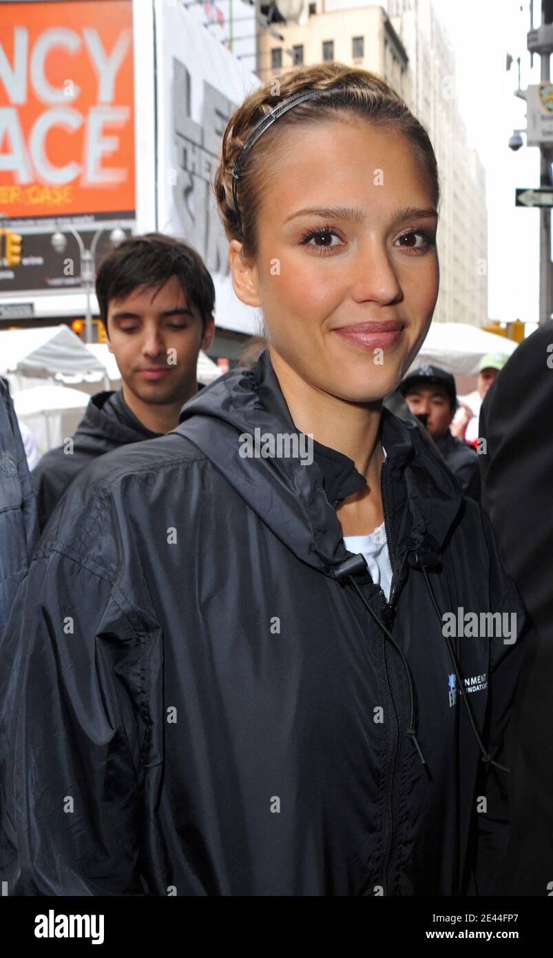 Actress Jessica Alba attends the 12th Annual EIF Revlon Run/Walk For ...