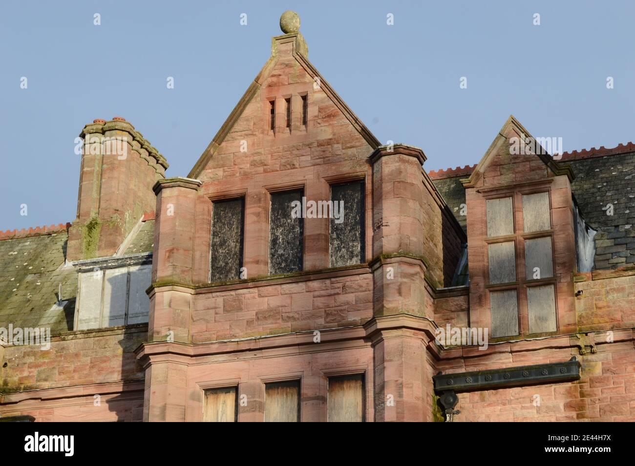 Mount Melville, former mansion, and abandoned maternity hospital