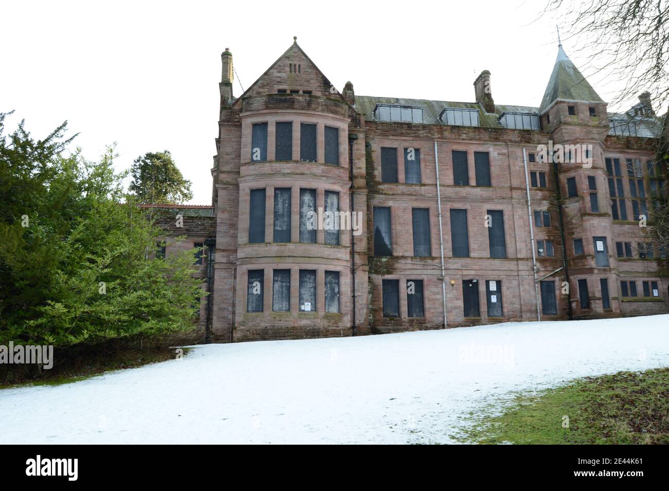 Mount Melville, former mansion, and abandoned maternity hospital