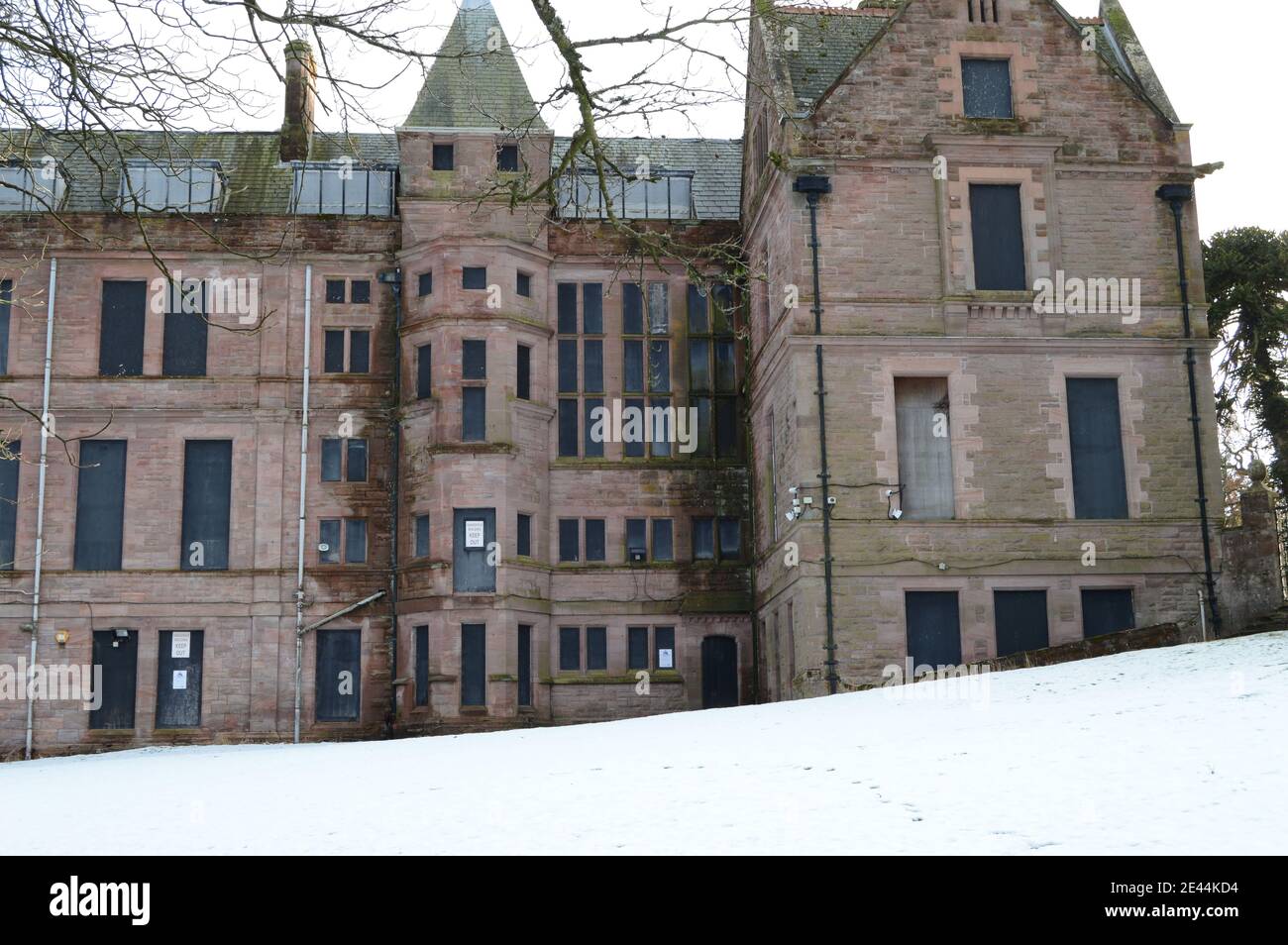 Mount Melville, former mansion, and abandoned maternity hospital