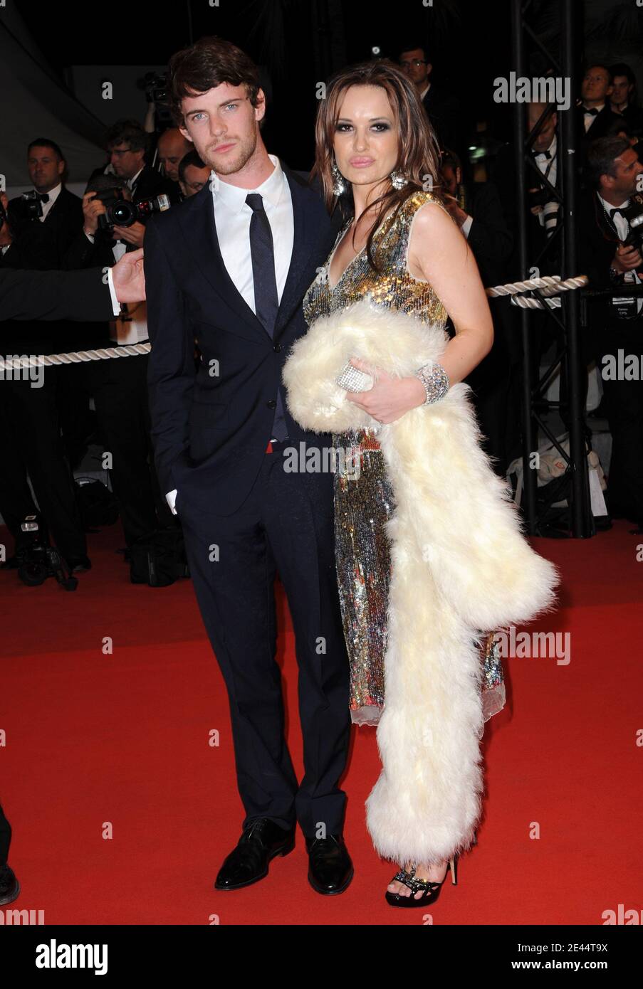 Harry Treadaway and Kierston Wareing attend the screening of Fish Tank at the 62nd Cannes Film Festival. Cannes, France, May 14, 2009. Photo by Lionel Hahn/ABACAPRESS.COM (Pictured: Kierston Wareing, Harry Treadaway) Stock Photo