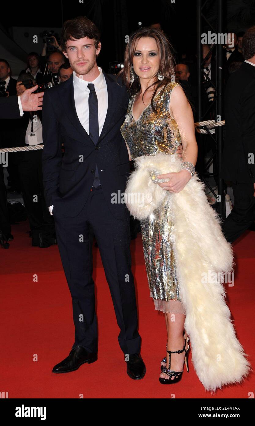 Harry Treadaway and Kierston Wareing attend the screening of Fish Tank at the 62nd Cannes Film Festival. Cannes, France, May 14, 2009. Photo by Lionel Hahn/ABACAPRESS.COM (Pictured: Kierston Wareing, Harry Treadaway) Stock Photo