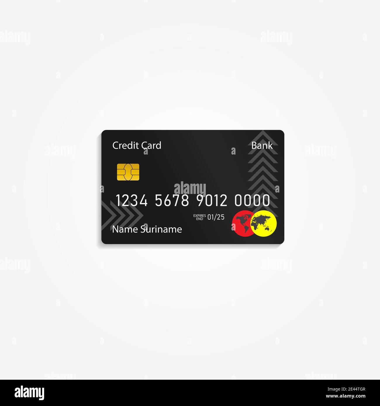 Bank card vector vectors hi-res stock photography and images - Alamy