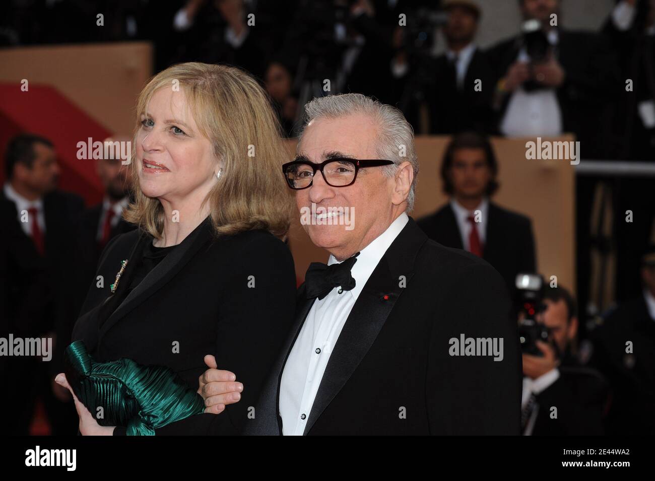 Helen Morris ans Martin Scorsese arriving to the screening of 'Bright Star' during the 62nd Cannes Film Festival at the Palais des Festivals in Cannes, France on May 15, 2009. Photo by Nebinger-Orban/ABACAPRESS.COM Local Caption 187682 040 Local Caption 187682 040 Stock Photo
