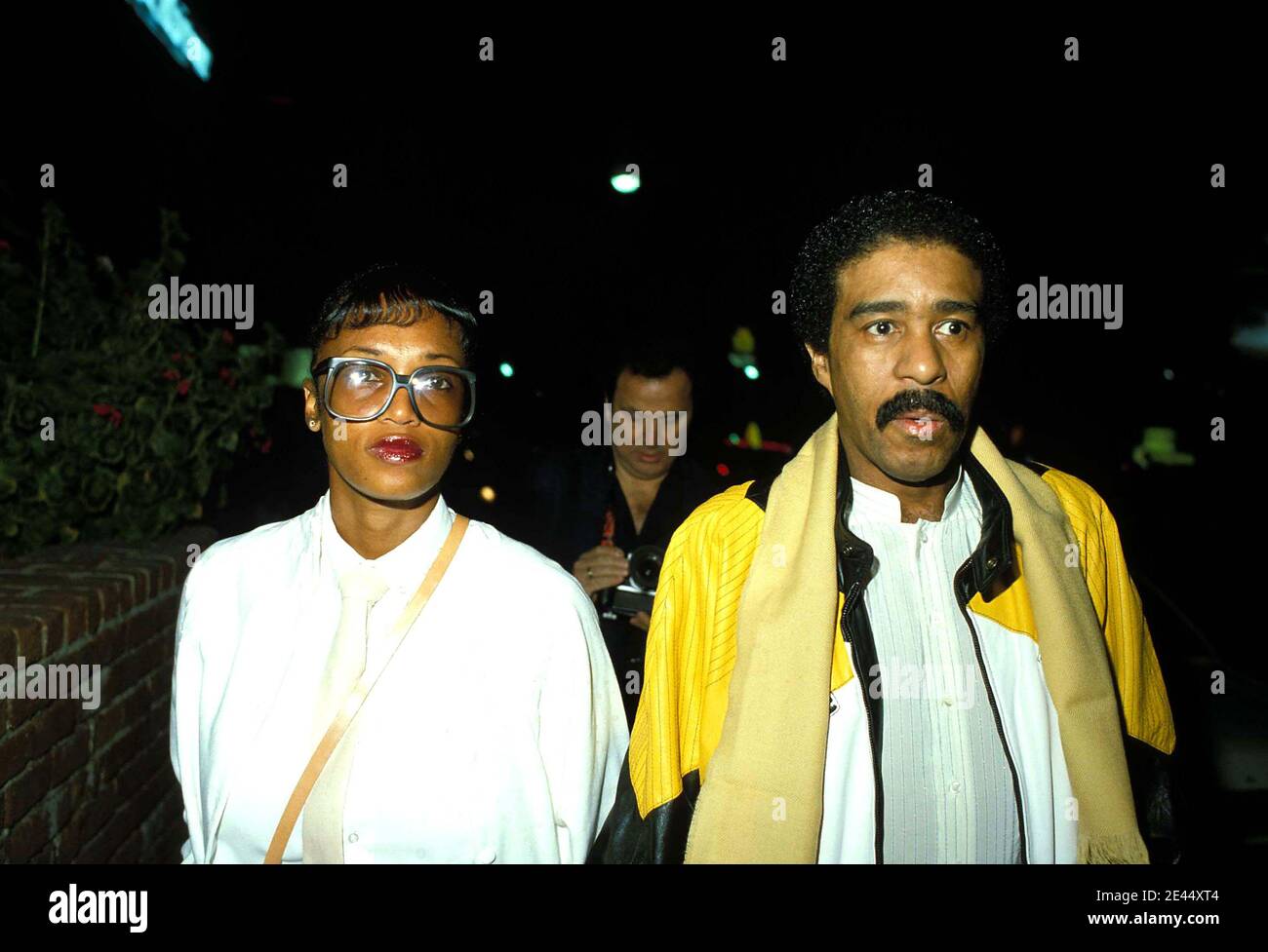 Richard Pryor And Deborah Pryor 1982 Credit Ralph Dominguez MediaPunch 