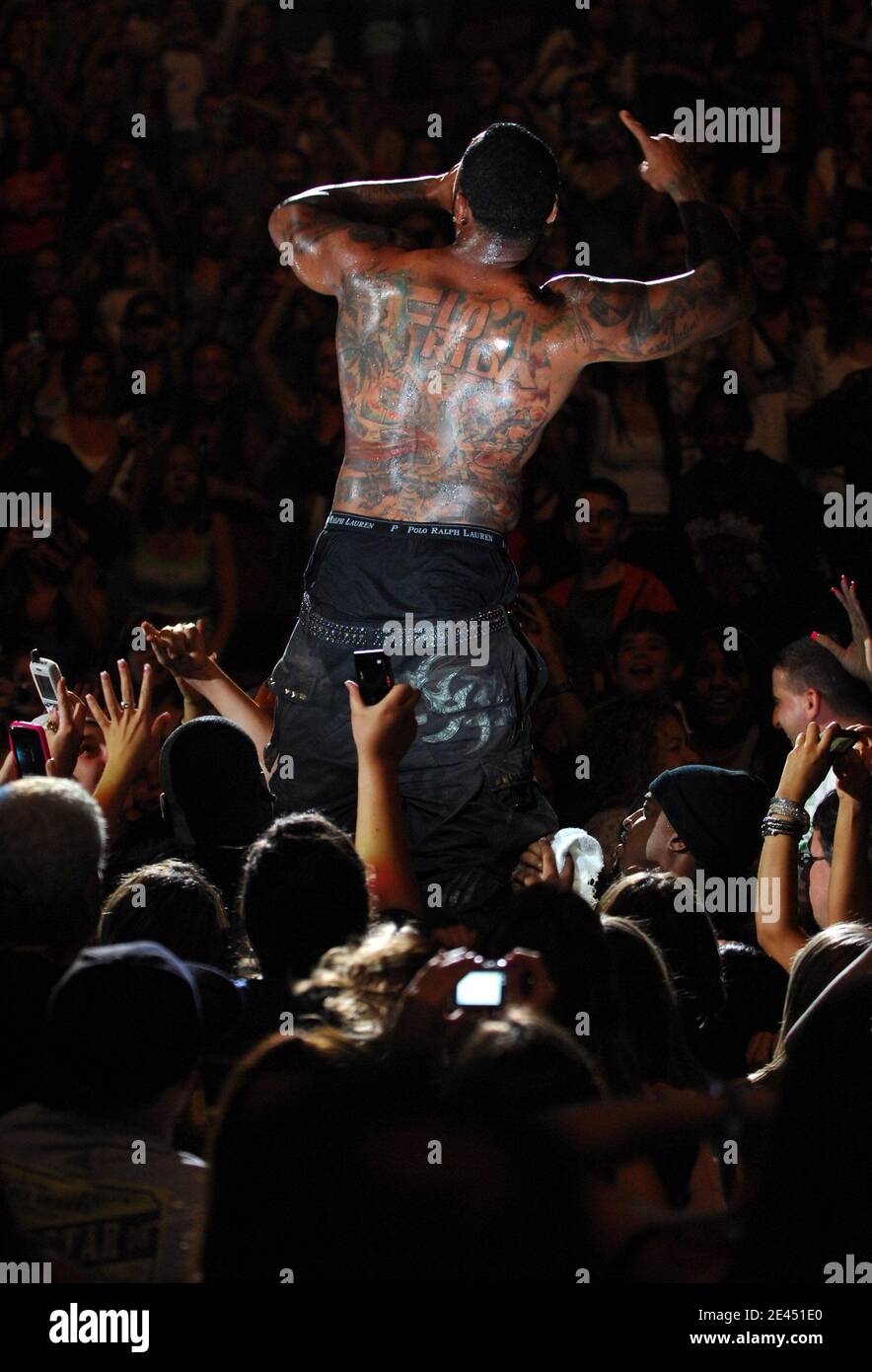 Zootopia Rapper Rapper Flo Rida performs on stage during Z100's Zootopia 2009 at the ...