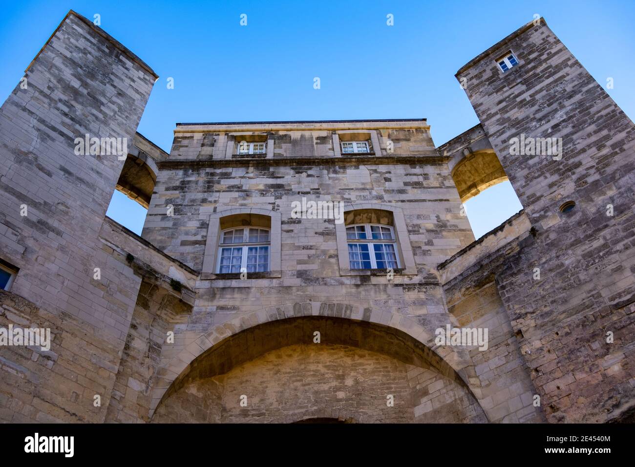 La tour de la Babotte, the astronomical observatory from the beginning of XVIII century in the city of Montpellier in southern France Stock Photo