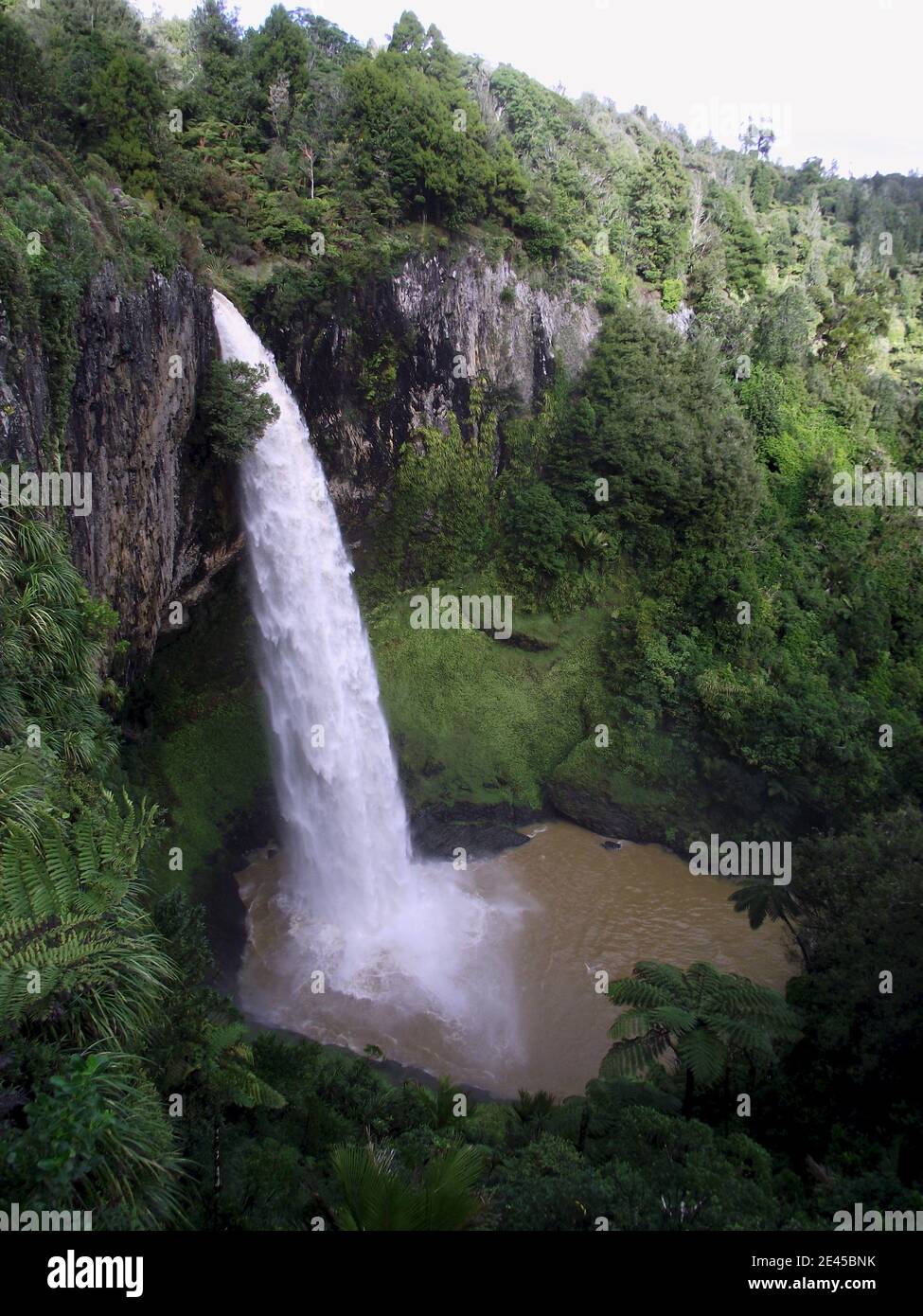 Bridal Veil Falls Near Raglan, New Zealand Stock Photo Alamy