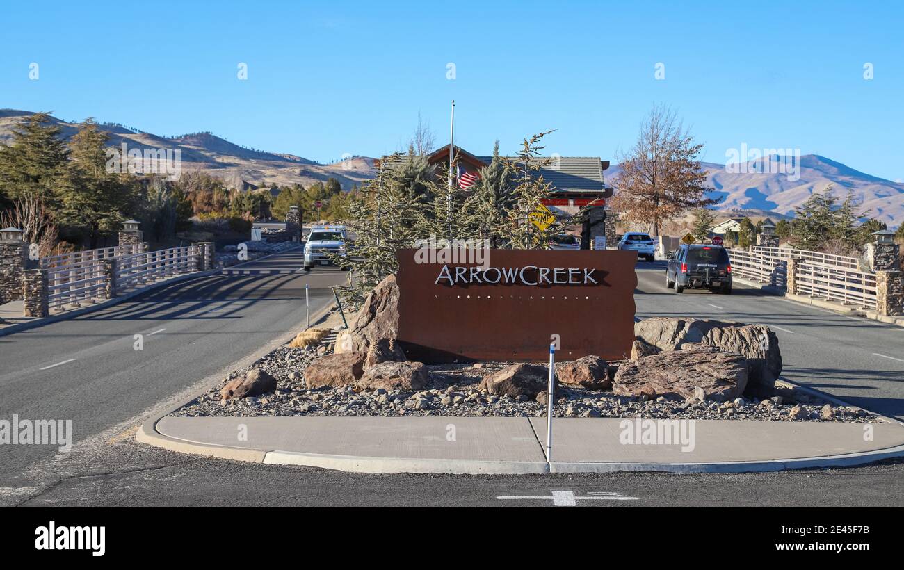 Suburban tract housing development hires stock photography and images