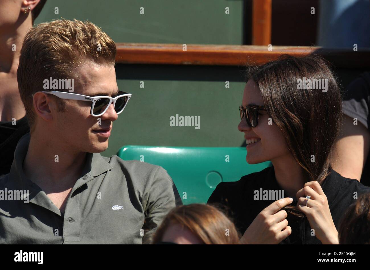 Hayden Christensen And Girlfriend Rachel Bilson Attending The French Open Tennis Of Roland Garros In Paris France On May 29 2009 Photo By Gorassini Guignebourg Abacapress Com Stock Photo Alamy