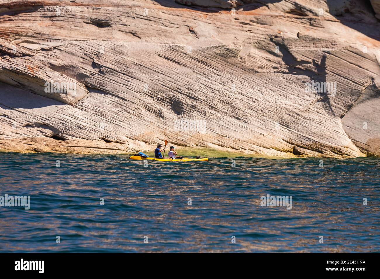 Kayaking at Lake Powell editorial Stock Photo Alamy