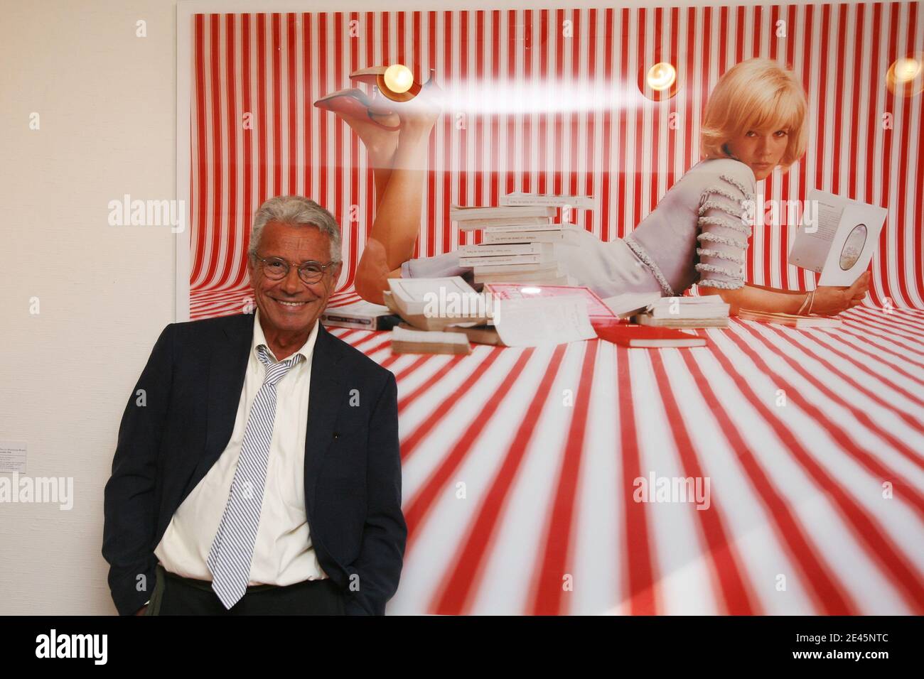 Jean-Marie Perier attends the opening of Photographer Jean-Marie Perier's  exhibition in Paris, France on June 4, 2009. Photo by Denis  Guignebourg/ABACAPRESS.COM Stock Photo - Alamy