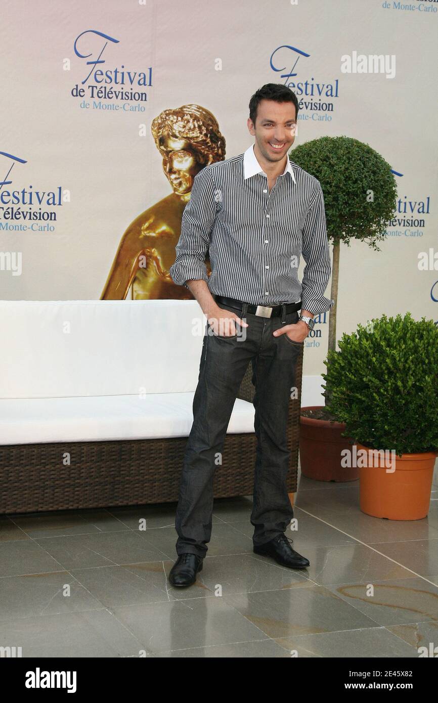 Doudi aka David Strajmayster poses for a photocall for ' Samantha Oups' during the 49th Monte-Carlo TV Festival in Monaco on June 9, 2009. Photo by Denis Guignebourg/ABACAPRESS.COM Stock Photo