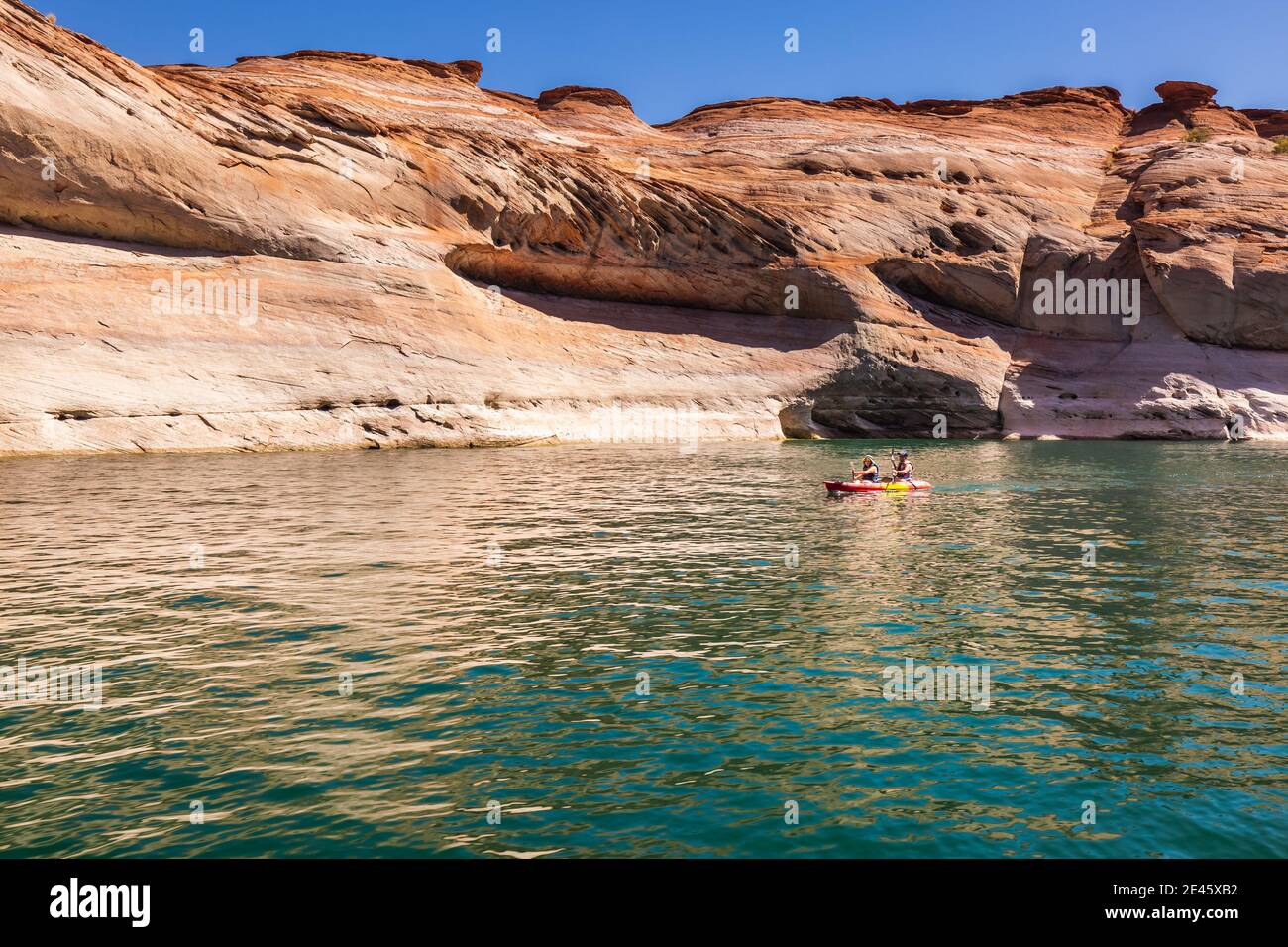 Kayaking at Lake Powell editorial Stock Photo Alamy