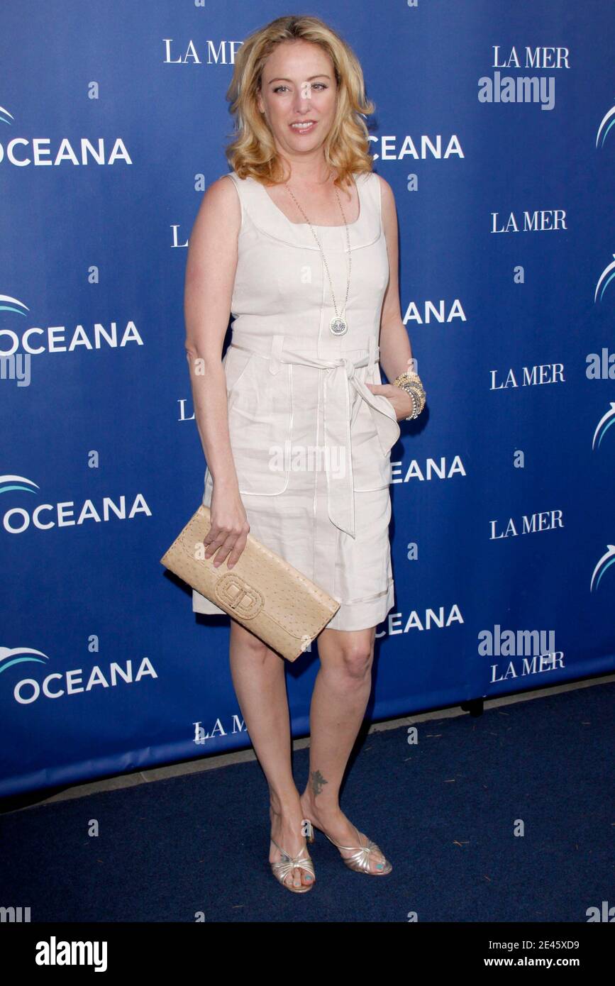 Virginia Madsen arrives for Oceana and La Mer Celebrate World Oceans Day held at A Private Residence in Los Angeles, California, USA on June 08, 2009. Photo by Tony DiMaio/ABACAPRESS.COM (Pictured: Virginia Madsen) Stock Photo