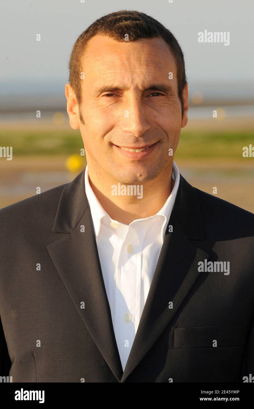 Zinedine Soualem poses as part of the 23th Cabourg Romantic Film Festival in Cabourg, France on June 11, 2009. Photo by Thierry Orban/ABACAPRESS.COM Stock Photo